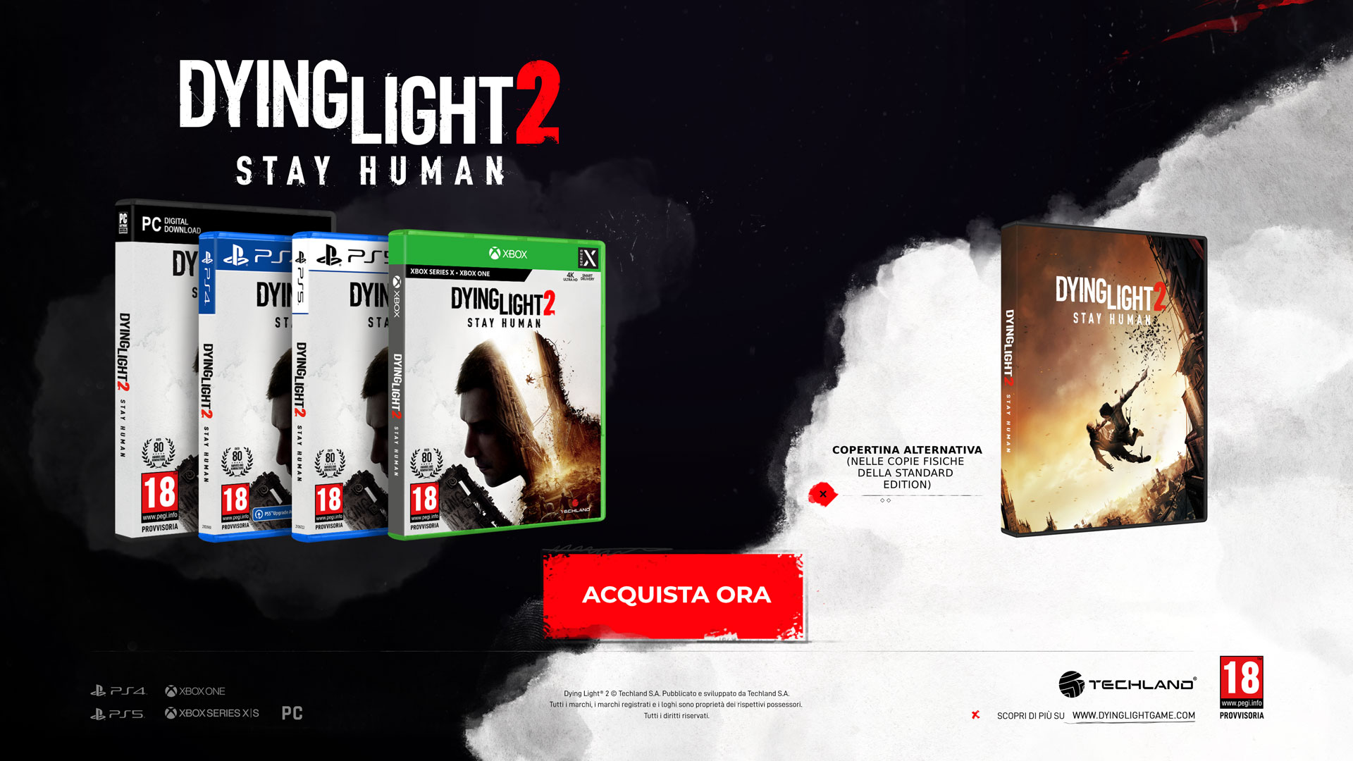 Dying Light 2: italiani irrisi su Metacritic per aver chiesto il